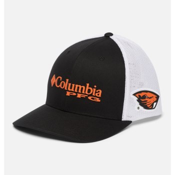 Columbia PFG Mesh Ball - Oregon State, Gorras Negros Para Hombre | 741569-MNA